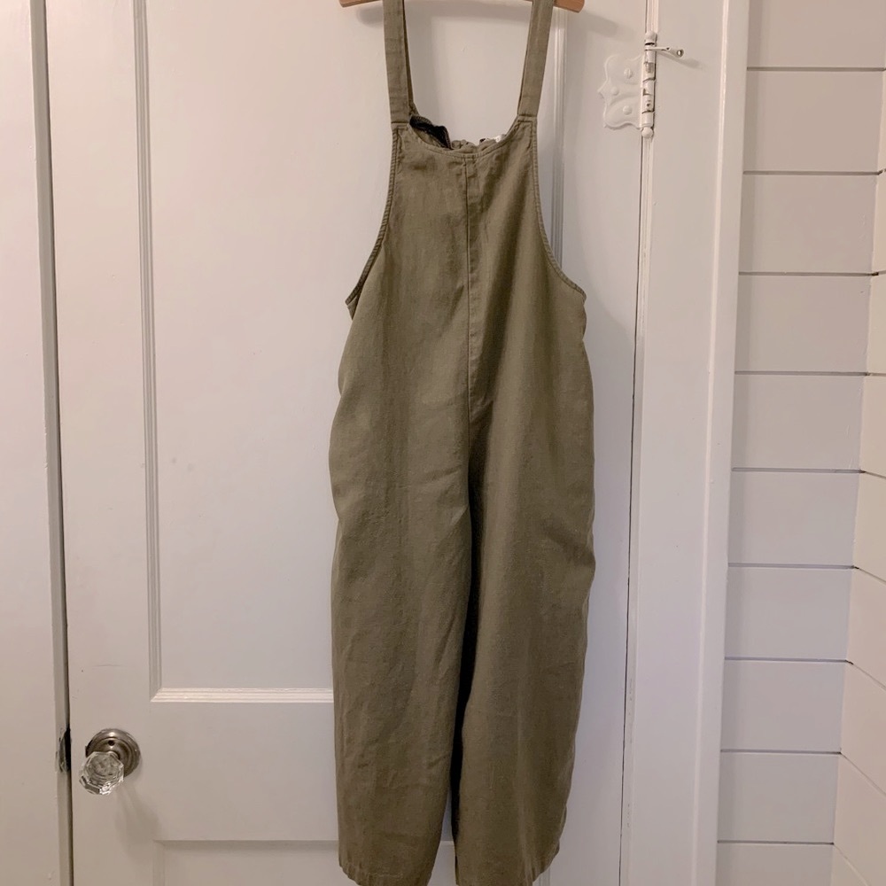 Linen blend romper by Forever 21